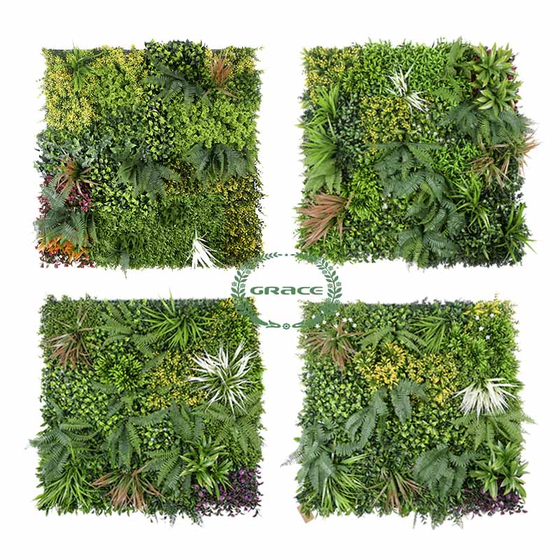 Faux Greenery Wall 100cm x 100cm-7