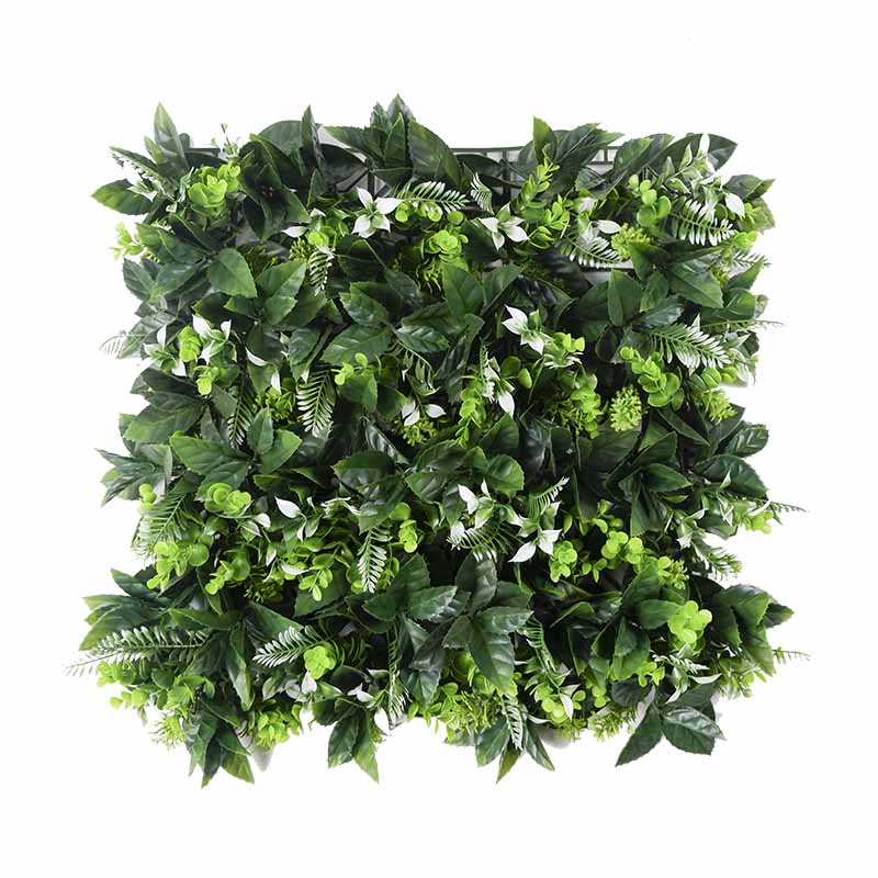 G717221A- 红 叶石楠 双 绿 + 尤加利 双 绿 + 四 叶 波斯 草绿 苔藓 + 苔藓 草
