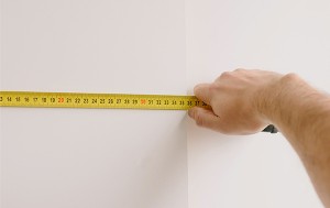 壁の測定