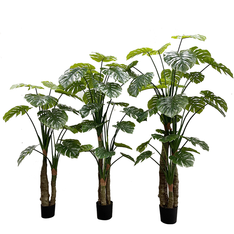 China Fake Plants Large Artificial Monstera Faux Plants Indoor Tall for  Floor Home Office Farmhouse Bedroom Decor factory and manufacturers | Grace